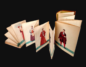 Los 440 - Vatikan - Leporello mit zahlreichen Darstellungen Geistlicher in verschiedenen Kostümen - 1 - thumb