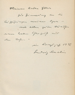 Lot 464, Auction  127, Roselius, Ludwig, Doge und Dogessa. Godiva. Gudrun