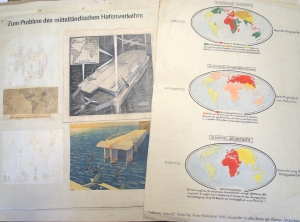 Los 486 - Atlantropa - Schautafeln der Ausstellung 1932.  - 1 - thumb