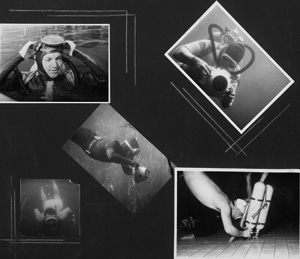 Lot 564, Auction  127, DDR-Tauchsport, DDR-Tauchsport, Album mit ca. montierten 400 Schwarzweiß-Fotografien