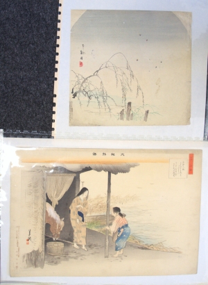 Los 656 - Ukiyo-e Sammlung - von 20 Ukiyo-e Farbholzschnitten verschiedener Künstler - 11 - thumb