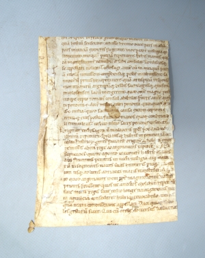 Los 1007 - Iunianus Iustinus, Marcus - Fragment aus den Historiarum Philippicarum libri XLIV des Pompeius Trogus. Lateinische Handschrift auf Pergament - 4 - thumb