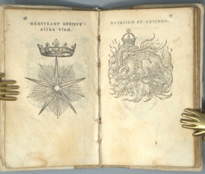 Los 1175 - Paradin, Claude - Devises Heroiques. Lyon, Jean de Tournes, 1551. - Erste Ausgabe der ersten Sammlung von Sinnbildern, die zur Erklärung verschiedener Embleme dienen - 21 - thumb