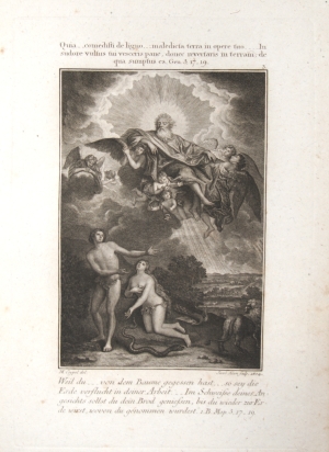 Los 1221 - Bilderbibel - Das alte Testament des ewigen Gottes unsers Schöpfers in 91 Kupferbildern vorgestelle - 10 - thumb