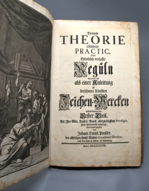 Los 1291 - Preissler, Johann Daniel - Die durch Theorie erfundene Practic, oder gründlich-verfasste Reguln - 3 - thumb