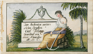 Lot 2537, Auction  127, Stammbuch, des Carl Felix Colberg aus Berlin 1812-1814 + Beigabe