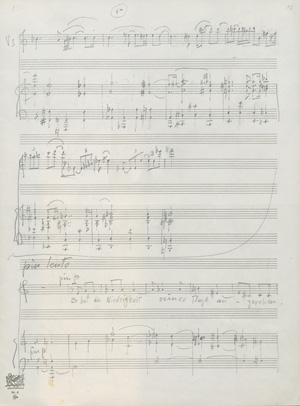 Lot 2638, Auction  127, Martin, Frank, Signiertes Musikmanuskript. Um 1968