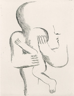 Lot 3011, Auction  127, Antes, Horst, Radierungen - Zu siebzehn Gedichten von Cesare Pavese