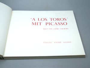 Los 3269 - Sabartés, Jaime und Picasso, Pablo - Illustr. - A los toros - 3 - thumb