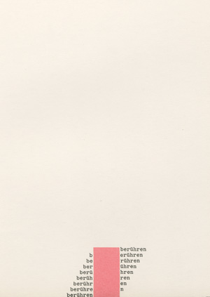 Lot 3297, Auction  127, Rühm, Gerhard, Farbengedicht