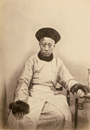 China, Portraits of high ranking Chinese Imperial officials and views of Peking and surroundings