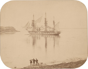 Kerguelen Islands, Expedition to the Kerguelen Islands aboard the S.M.S Gazelle