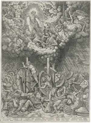Lot 5052, Auction  127, Collaert I, Hans - zugeschrieben, Das Martyrium der hl. Katharina. 