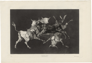 Los 5277 - Goya, Francisco de - Los Proverbios: Vier ergänzende Blätter - 0 - thumb