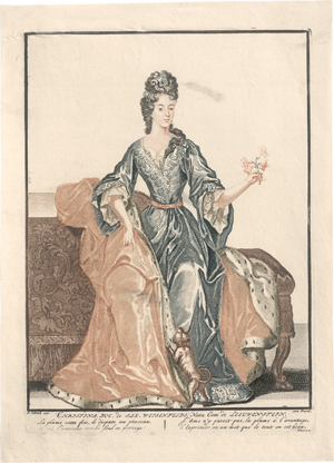Los 5297 - Schenck, Pieter - Bildnis der Christiane Theresia von Sachsen-Weißenfels - 0 - thumb