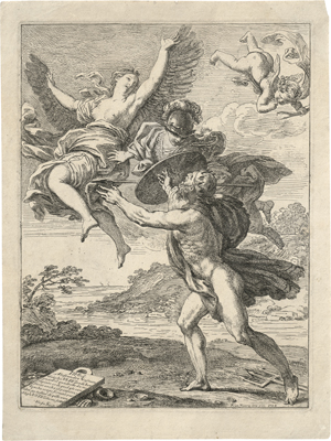 Los 5317 - Vieira de Matos, Francisco - Minerva schützt Koronis vor dem liebesentbrannten Neptun - 0 - thumb