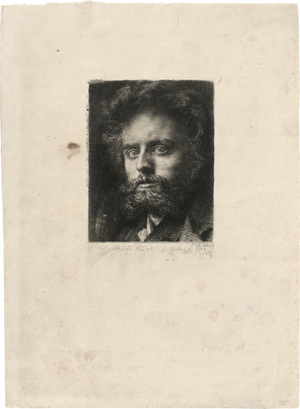 Los 5381 - Stauffer-Bern, Karl - Porträt Ludwig Kühn - 0 - thumb