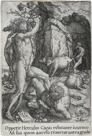 Los 5430 - Aldegrever, Heinrich - Vier Taten des Herkules - 0 - thumb