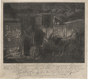 Los 5519 - Goudt, Hendrik - Jupiter und Merkur in der Hütte von Philemon und Baucis - 0 - thumb