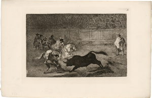 Los 5526 - Goya, Francisco de - Fünf Blatt aus der "Tauromaquia" - 0 - thumb