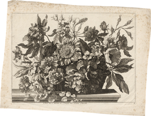 Los 5584 - Monnoyer, Jean-Baptiste - nach - Blumenbouquet in Flechtkorb - 0 - thumb