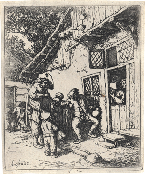 Los 5591 - Ostade, Adriaen van - Die wandernden Musikanten - 0 - thumb