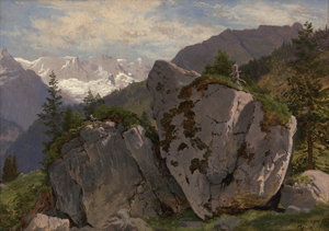 Los 6093 - Steffan, Johann Gottfried - zugeschrieben - Schweizer Berglandschaft - 0 - thumb