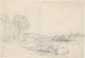 Lot 6653, Auction  127, Ender, Thomas, Ansicht von Florenz von den Cascinen aus