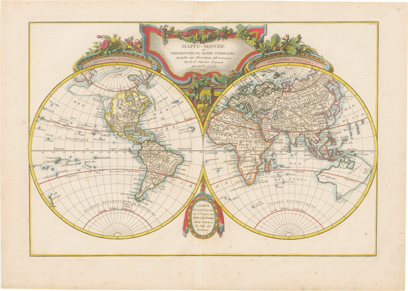 Lot 25, Auction  127, Janvier, Jean Denis, 5 kolorierte Kupferkarten