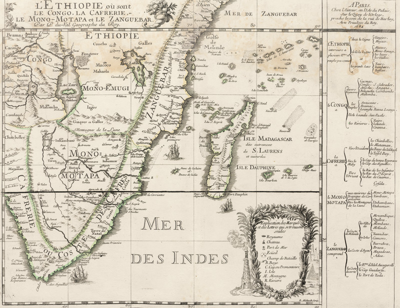 Lot 46, Auction  127, Duval, Pierre,  L'Afrique où sont exctement decrites toutes les costes de la mer