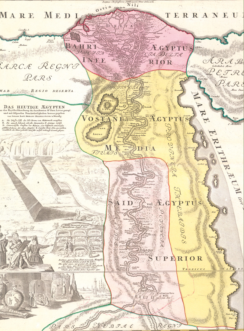 Lot 50, Auction  127, Homann, Johann Baptist, Aegyptus hodierna