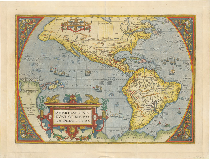 Lot 89, Auction  127, Ortelius, Abraham, Americae sive novi orbis
