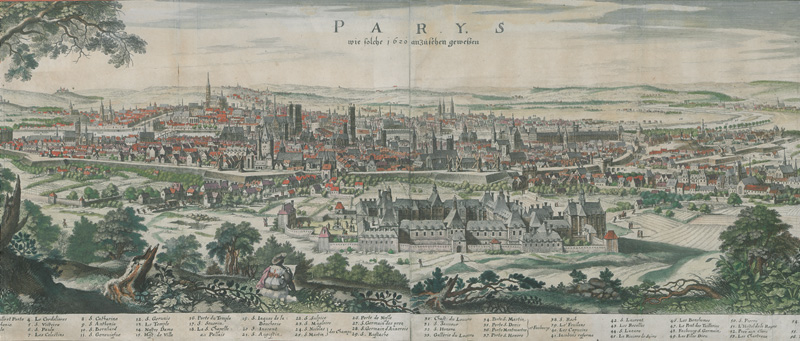 Lot 164, Auction  127, Merian, Matthäus, Parys wie solche 1620 anzusehen geweßen