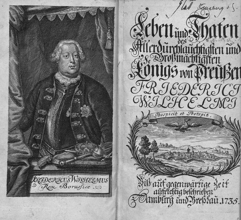 Lot 244, Auction  127, Fassmann, David, Leben und Thaten des Königs von Preußen Friederici Wilhelmi