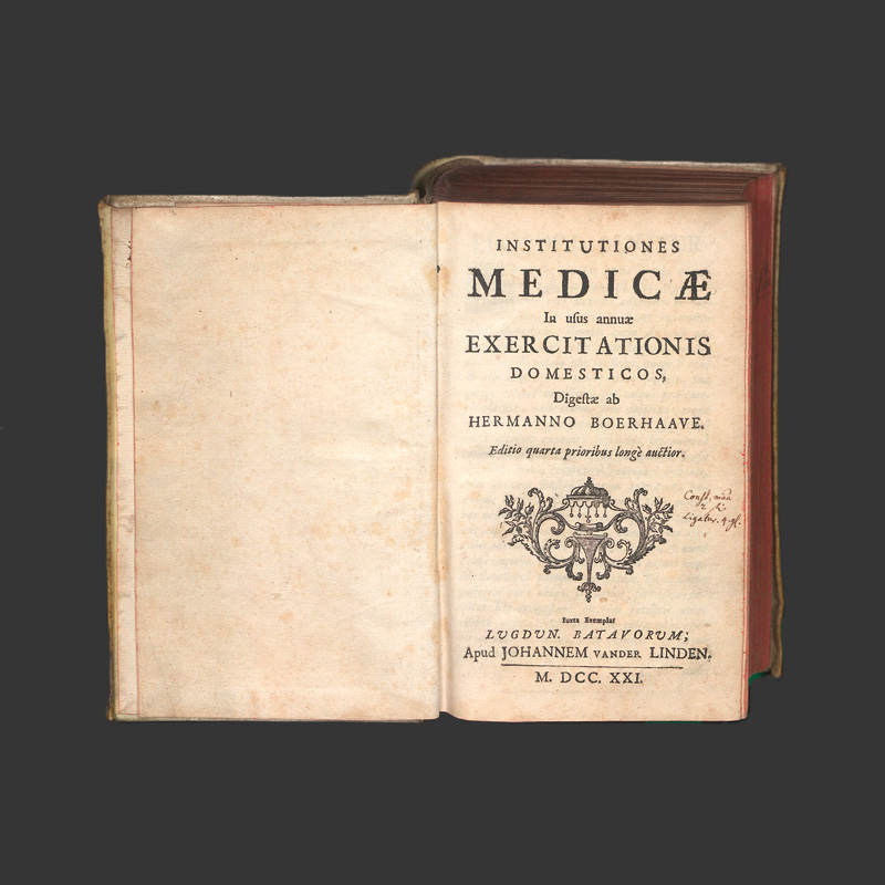 Lot 303, Auction  127, Boerhaave, Herman, Sammelband mit 3 medizinischen Schriften