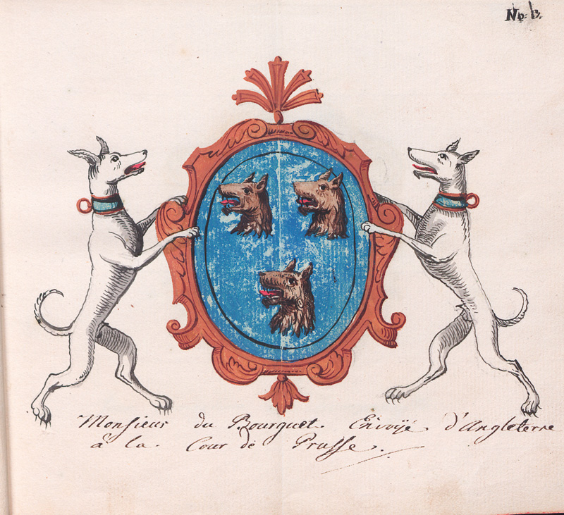 Lot 1039, Auction  127, Liebenberg, "Sammlung fürstlicher und adeliger Wappen". Deutsche Handschrift auf Papier. Um 1728