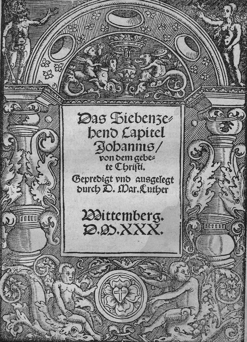 Lot 1151, Auction  127, Luther, Martin, Das Siebenzehend Capitel Johannis