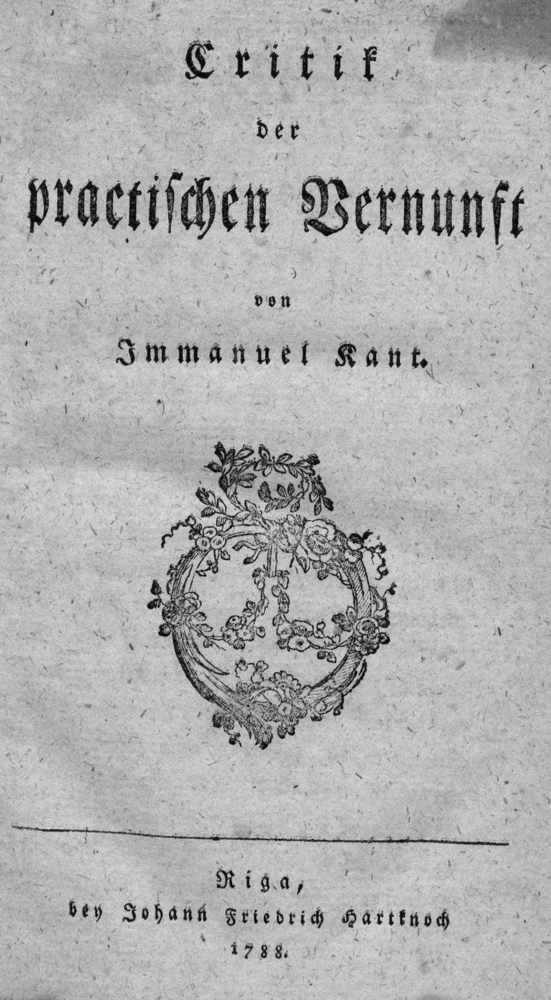 Lot 2179, Auction  127, Kant, Immanuel, Critik der practischen Vernunft