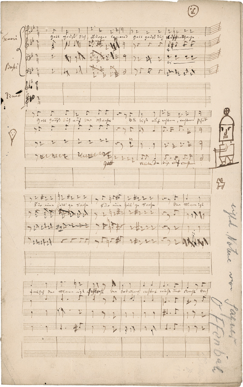 Lot 2644, Auction  127, Offenbach, Jacques, Musikmanuskript seines Revolutionsliedes. Köln 1848