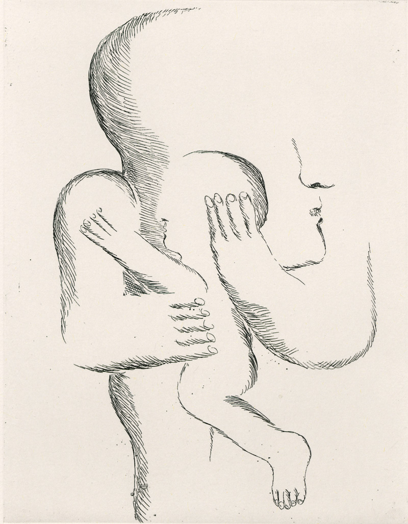 Lot 3011, Auction  127, Antes, Horst, Radierungen - Zu siebzehn Gedichten von Cesare Pavese