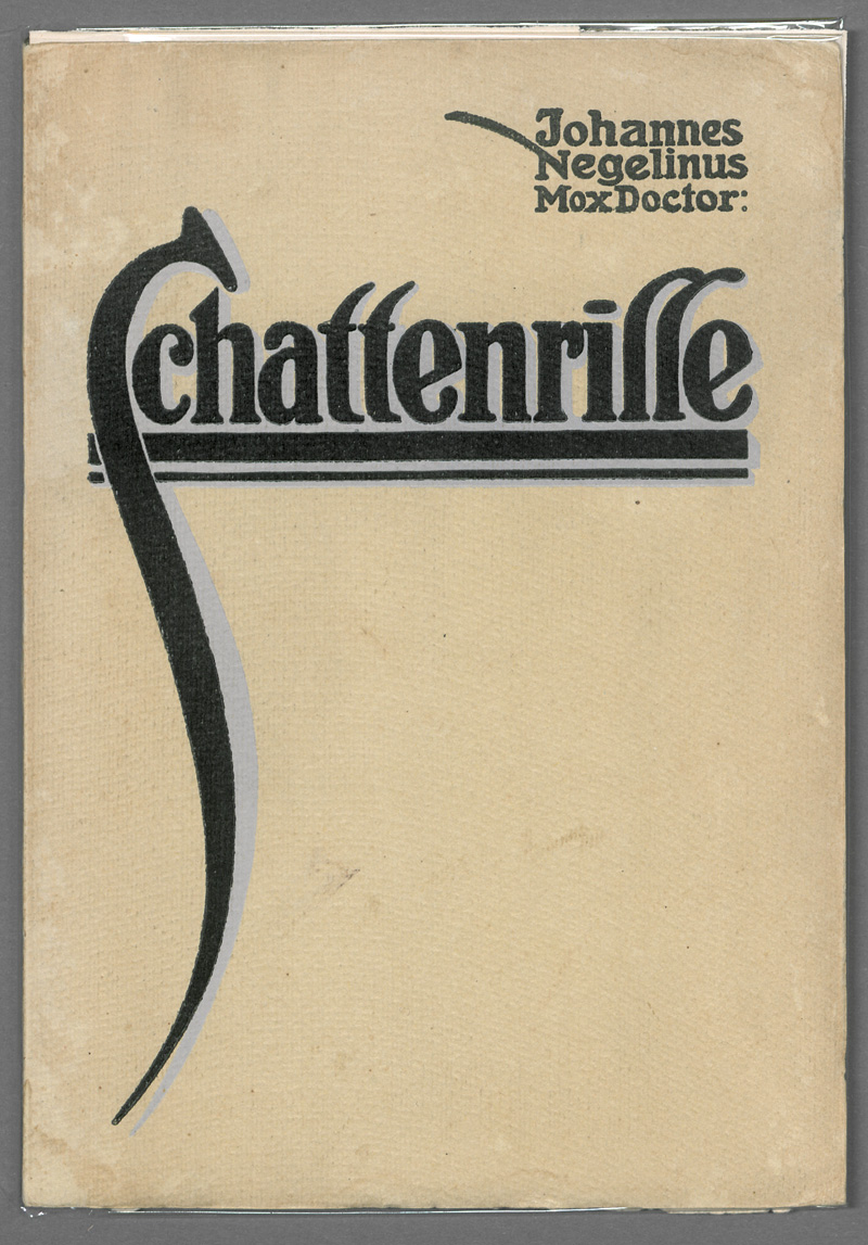 Lot 3306, Auction  127, Schmitt, Carl und Eisler, Fritz Dr., Schattenrisse. 