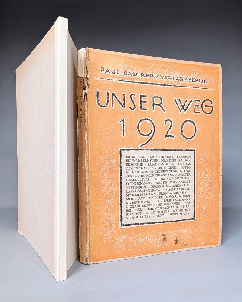 Lot 3335, Auction  127, Unser Weg 1920, Ein Jahrbuch des Verlags