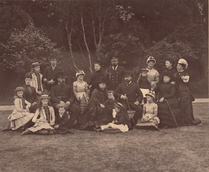 Lot 4035, Auction 127, British Royal Family, Queen Victoria and Royalty at Osborne, August 11, 1881