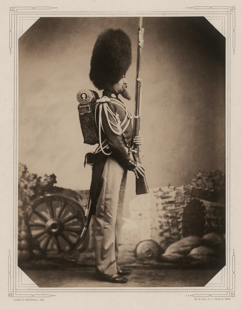 Lot 4058, Auction 127, Crémiere, Léon & Erwin Hanfstaengl, Grenadier of the Imperial Guard