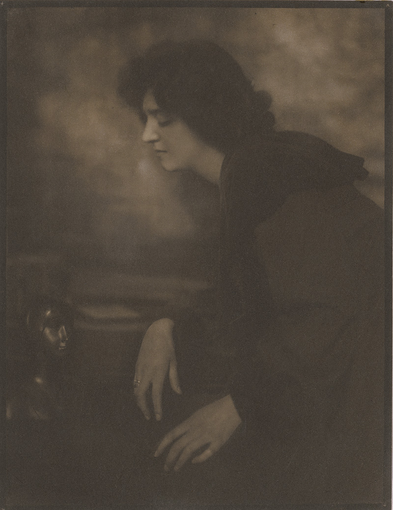 Lot 4255, Auction 127, Pictorialism, Child Study; Portrait of a woman