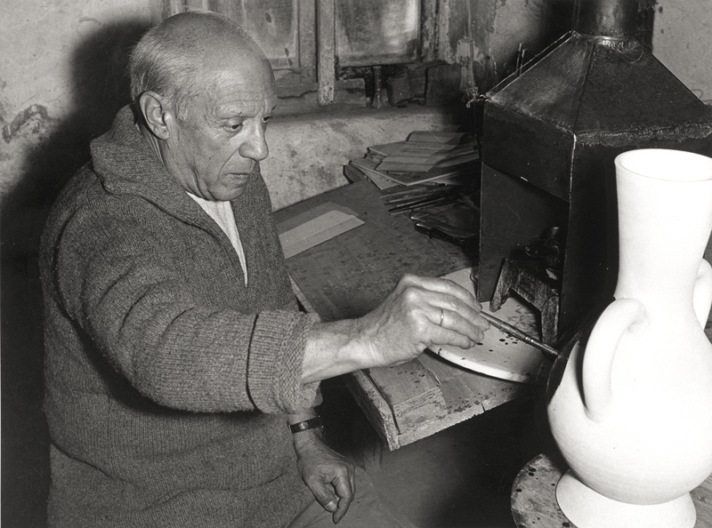 Lot 4300, Auction 127, Villers, André, Pablo Picasso in Madoura, Vallauris