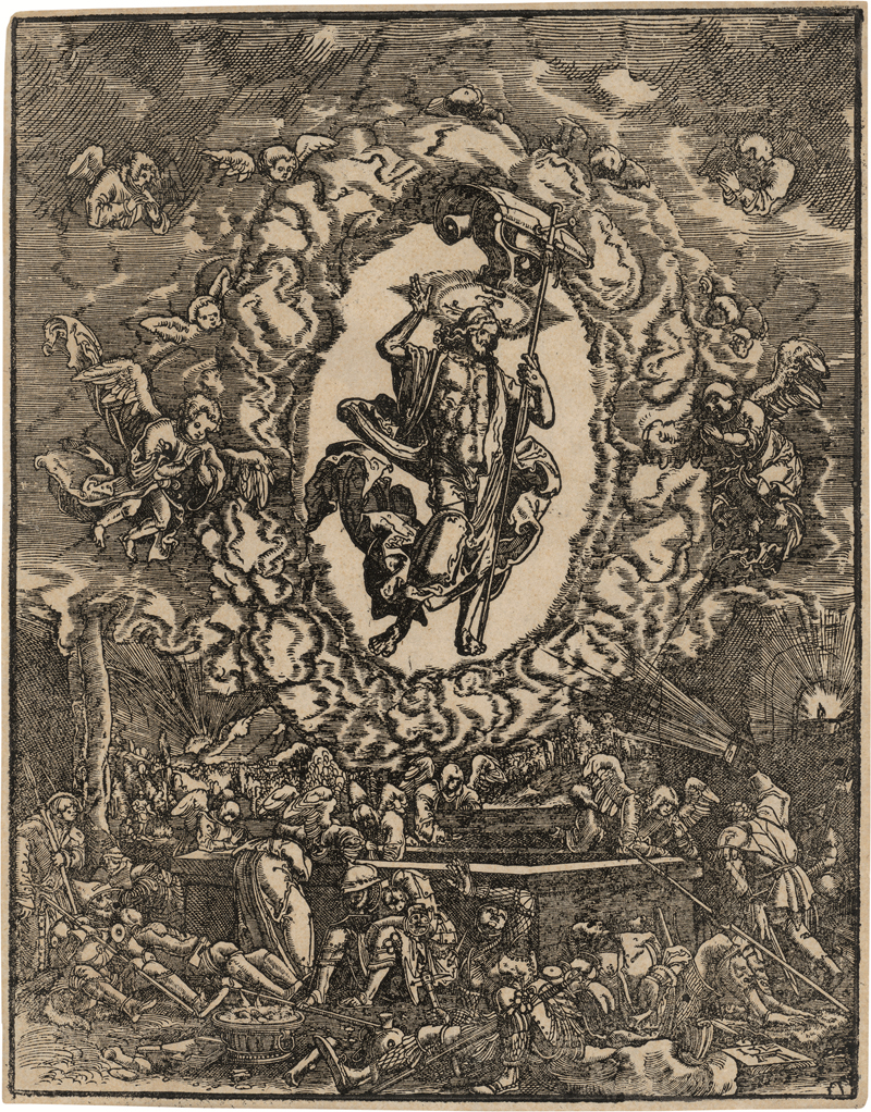 Lot 5002, Auction 127, Altdorfer, Albrecht, Die Auferstehung Christi