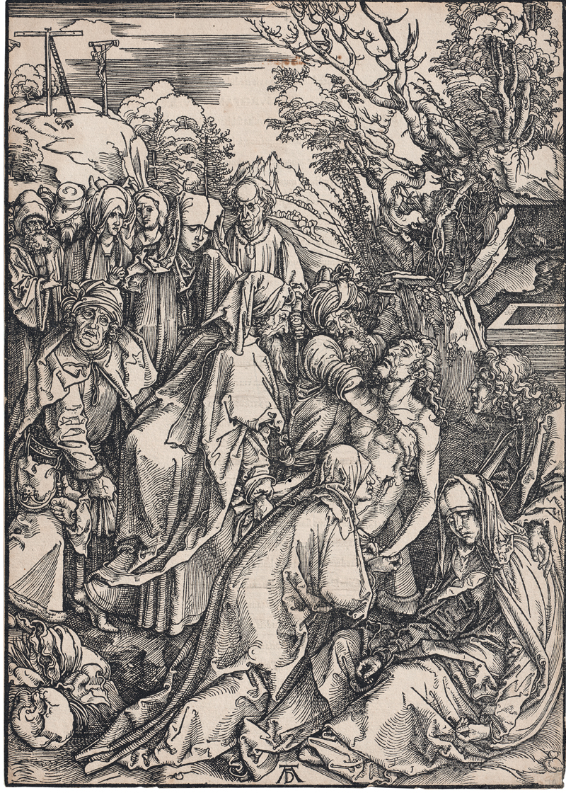 Lot 5082, Auction 127, Dürer, Albrecht, Die Grablegung