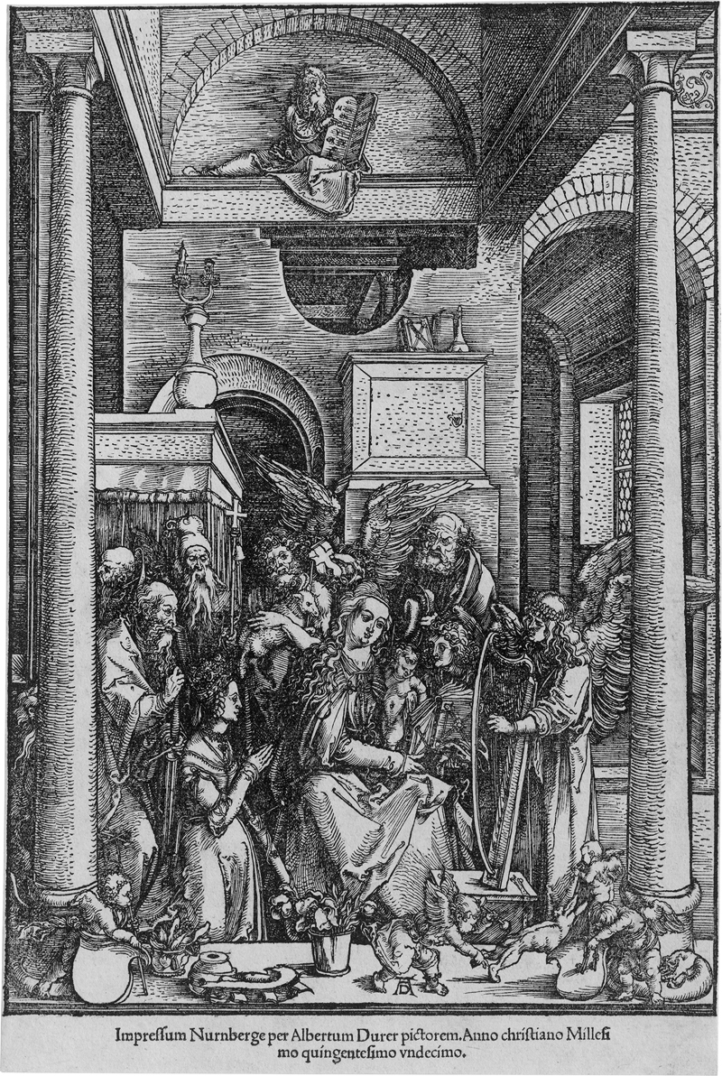 Lot 5100, Auction 127, Dürer, Albrecht, Mariens Verehrung