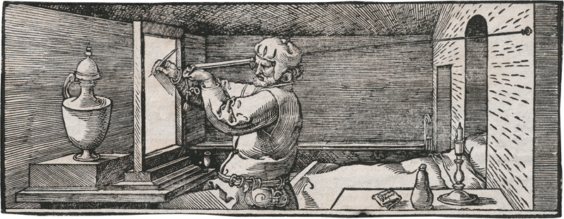 Lot 5106, Auction 127, Dürer, Albrecht, Der Vasenzeichner